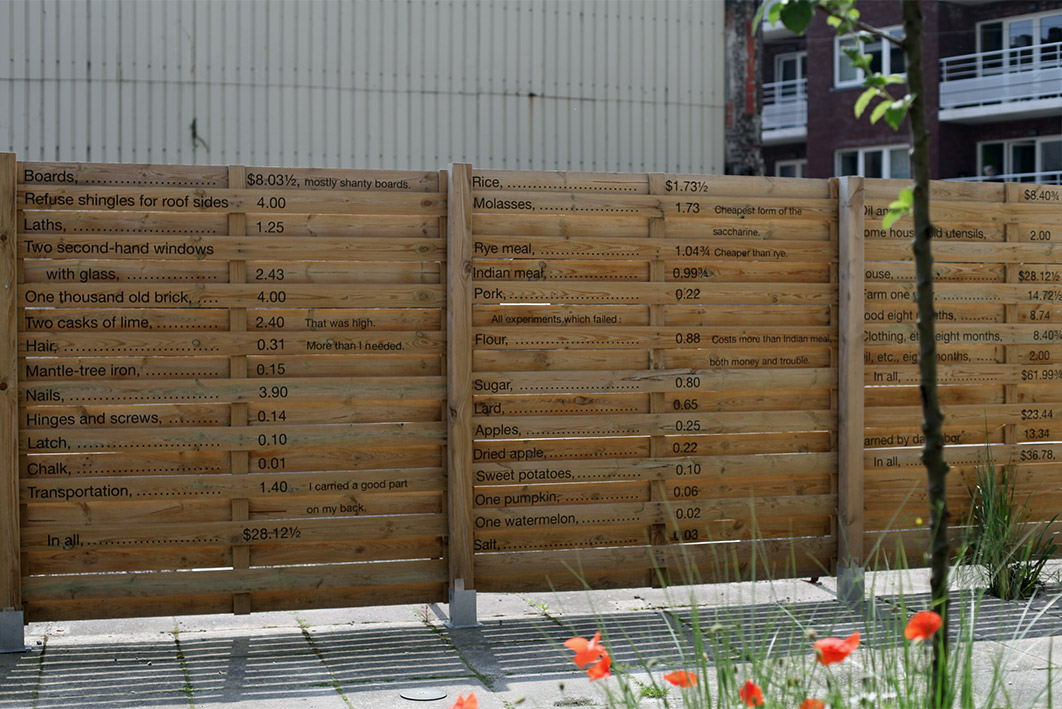 Timelab, Walden, H. D. Thoreau